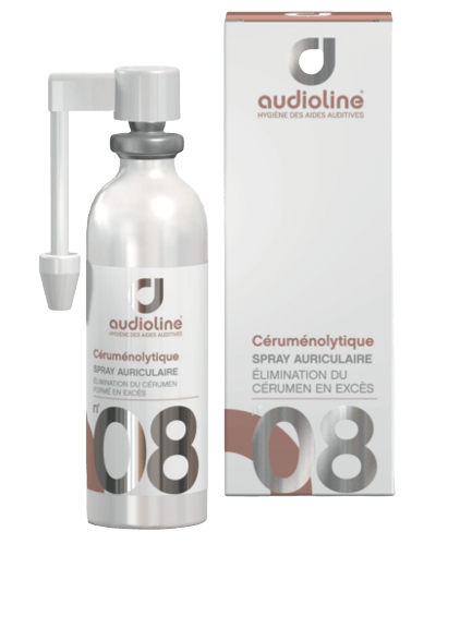 Audioline Spray nettoyant pour oreille