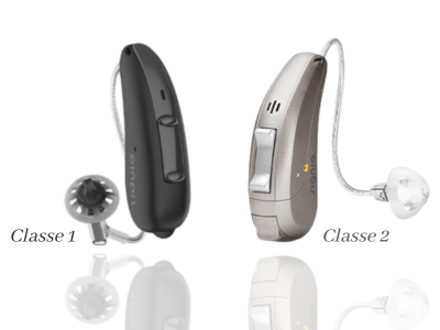 Quelles différences entre les appareils auditifs de classe 1 et 2