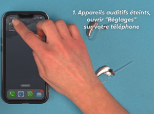 Comment connecter son appareil auditif Unitron à son iphone