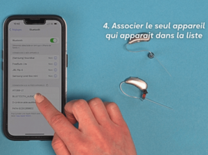 Comment connecter son appareil auditif Unitron à son iphone