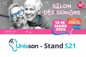 Unisson sera présent au Salon des Séniors 2024 à Porte de Versailles